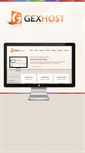 Mobile Screenshot of gexhost.com